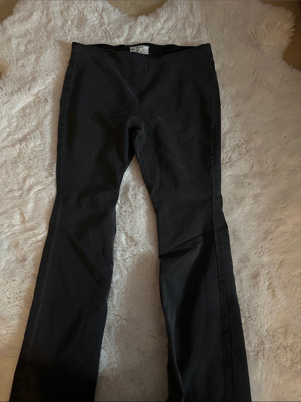 Free People Black Flare Jeans